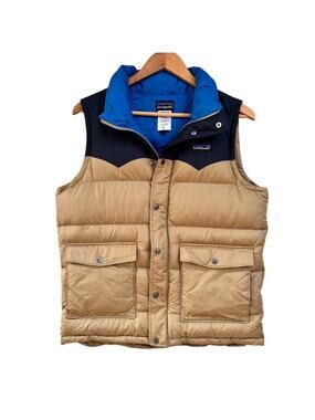 Patagonia® Worn Wear Mens Slingshot Goose Down Vest Size S Lightweight